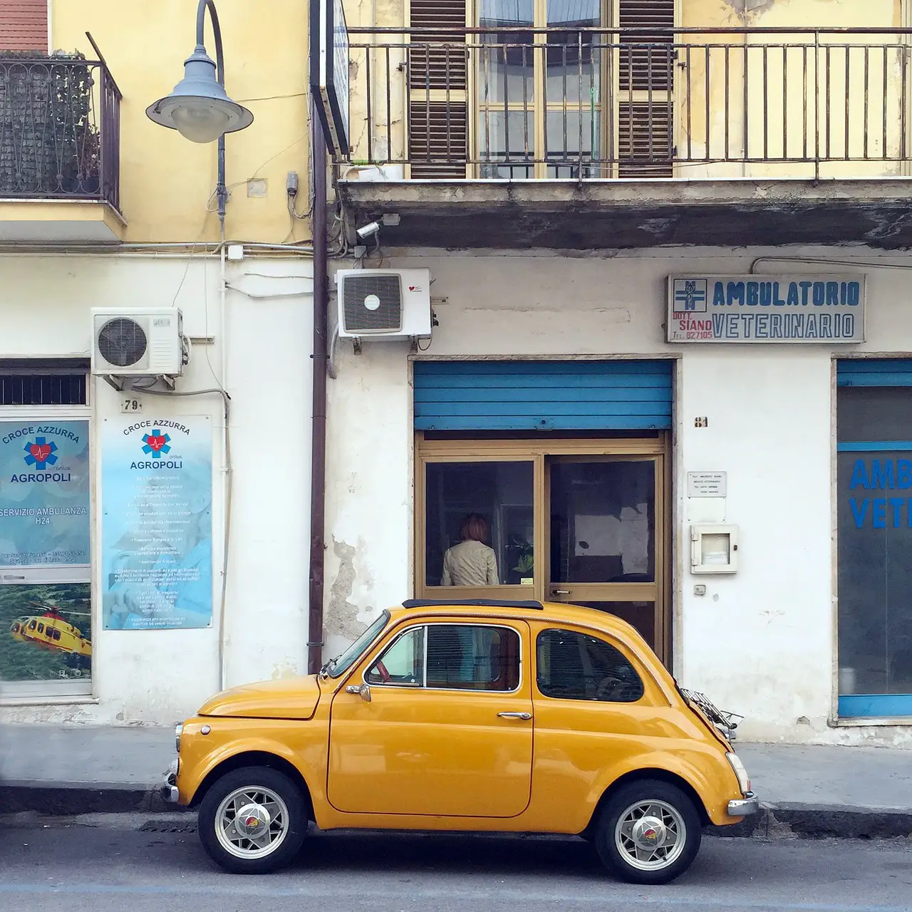 Fiat 500, the really small car