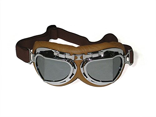 9. CRG Sports Vintage Motorcycle Goggles