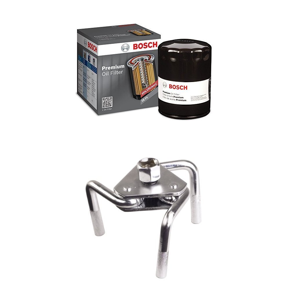 4. Bosch Oil Filter with Wrench