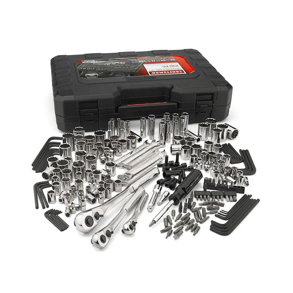 1. Craftsman 50230  Silver Mechanics Tool Set
