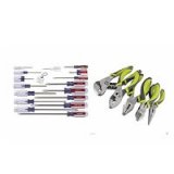 17 Pc Slotted Phillips Screwdriver Set