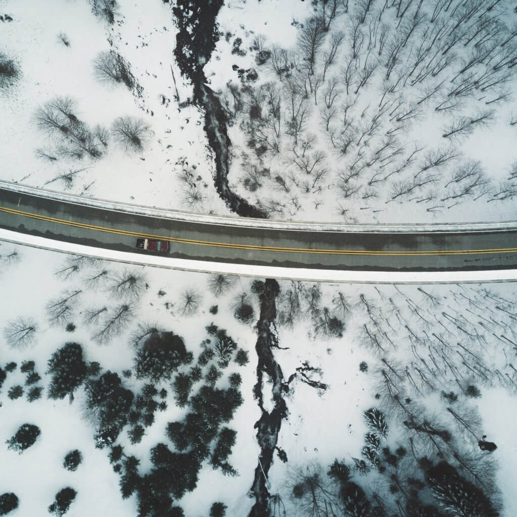 driving in snow